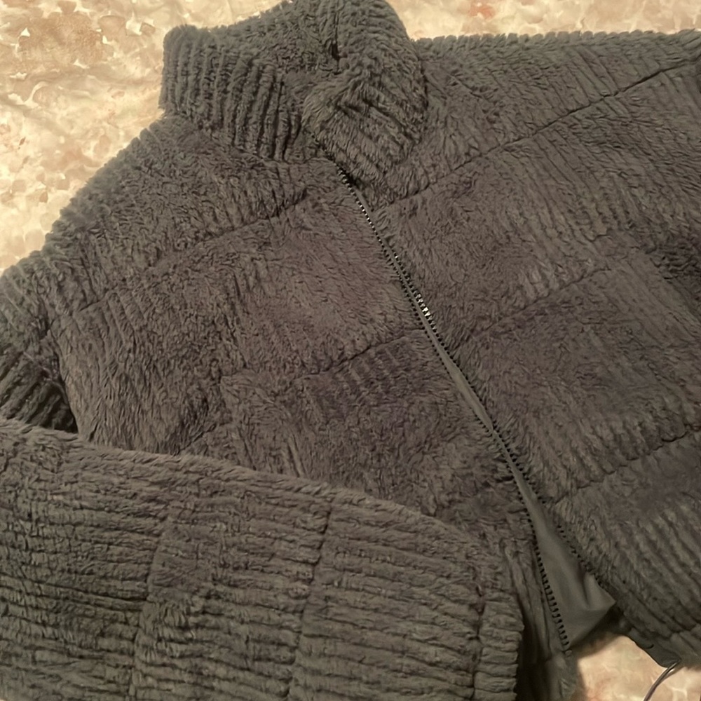 BDG Quilted Fuzzy Puffer